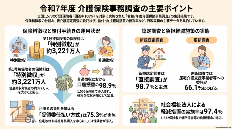 介護保険最新情報Vol.1545の要点をまとめたインフォグラフィック